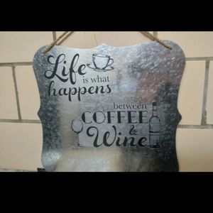 Hanging quotes with meaning.